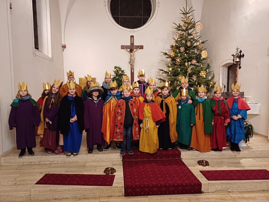 Die Sternsinger waren unterwegs...